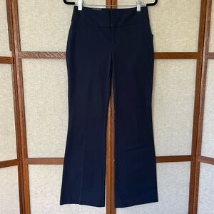 INC Wide Leg Regular Navy Dress Pants with Stretch - Size 2